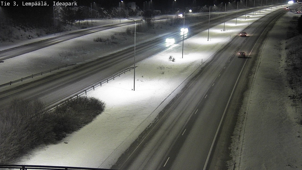 Weather Camera Image Road 3 Lempäälä, Ideapark, Lempäälä, Pirkanmaa