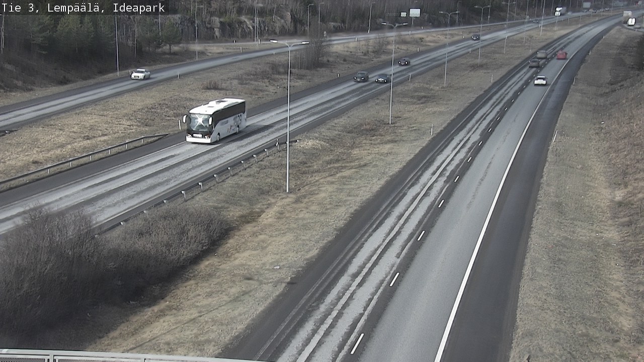 Weather Camera Image Road 3 Lempäälä, Ideapark, Lempäälä, Pirkanmaa