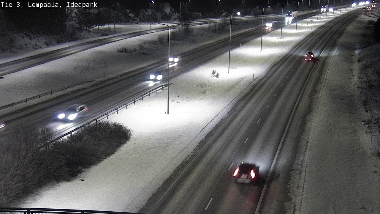 Weather Camera Image Road 3 Lempäälä, Ideapark, Lempäälä, Pirkanmaa