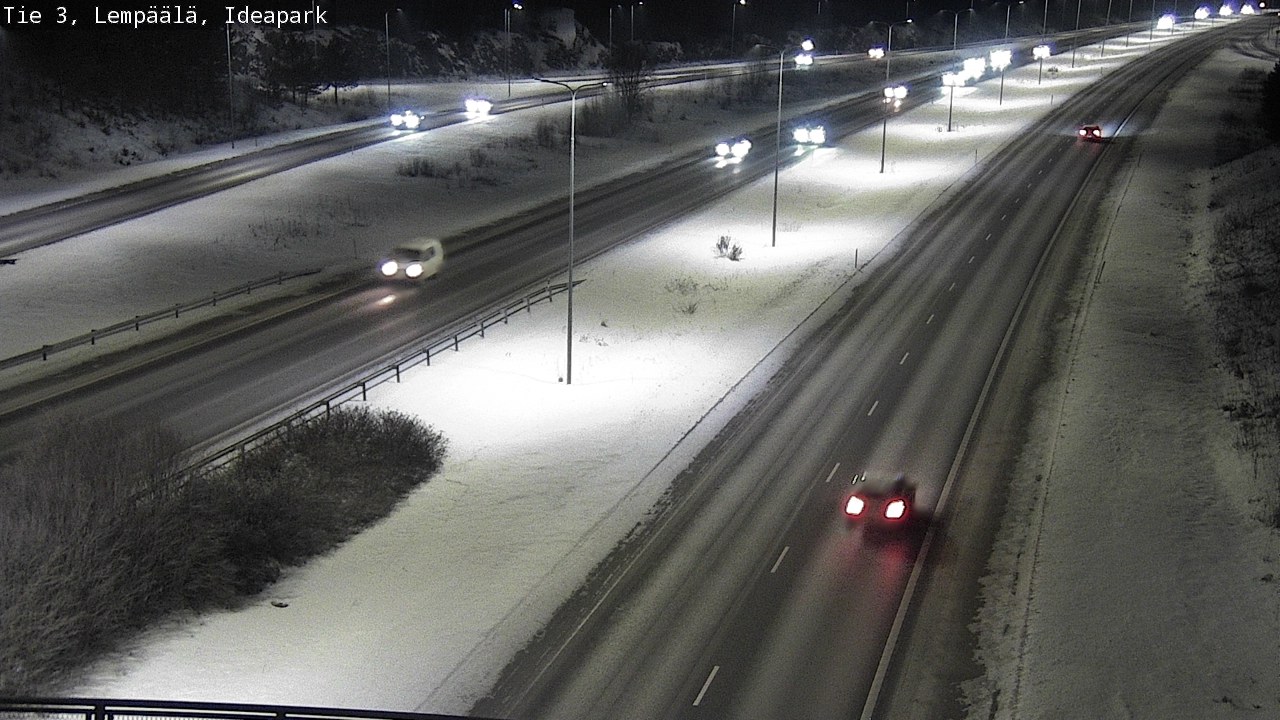 Weather Camera Image Road 3 Lempäälä, Ideapark, Lempäälä, Pirkanmaa
