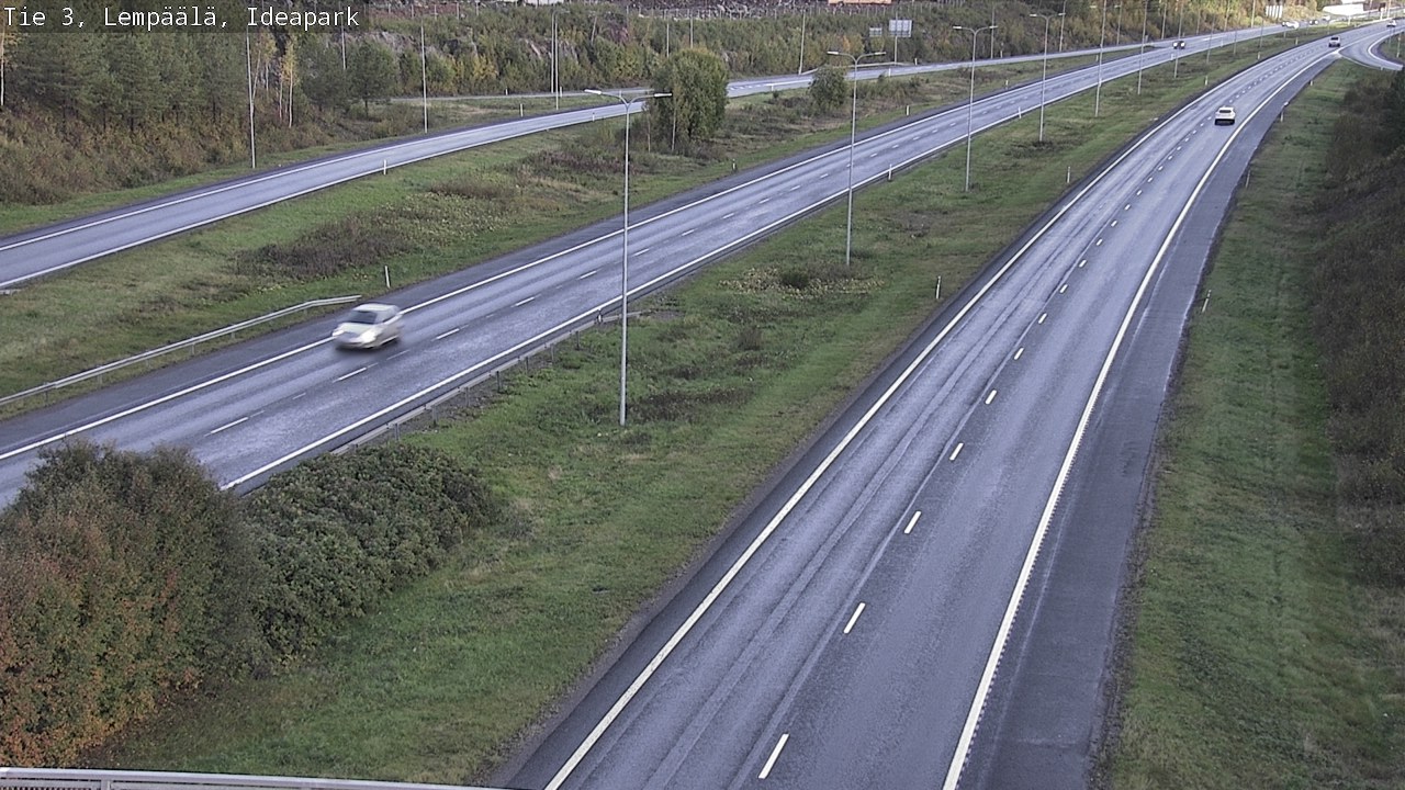 Weather Camera Image Road 3 Lempäälä, Ideapark, Lempäälä, Pirkanmaa