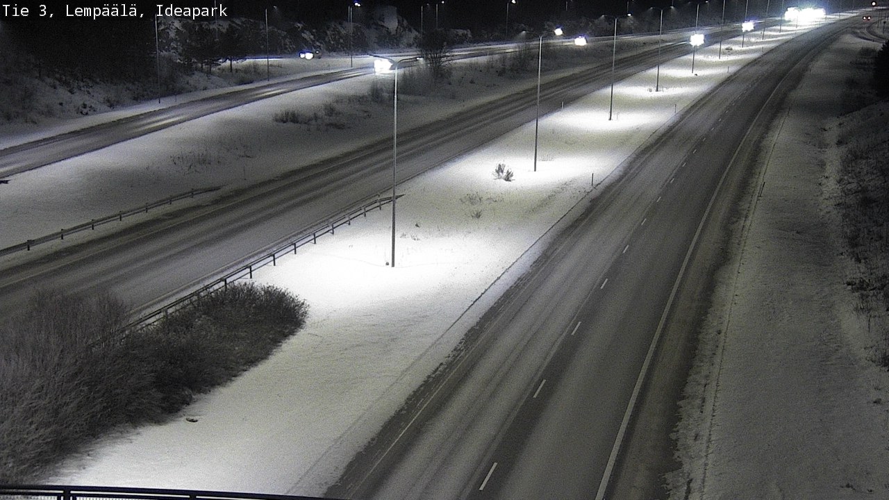 Weather Camera Image Road 3 Lempäälä, Ideapark, Lempäälä, Pirkanmaa