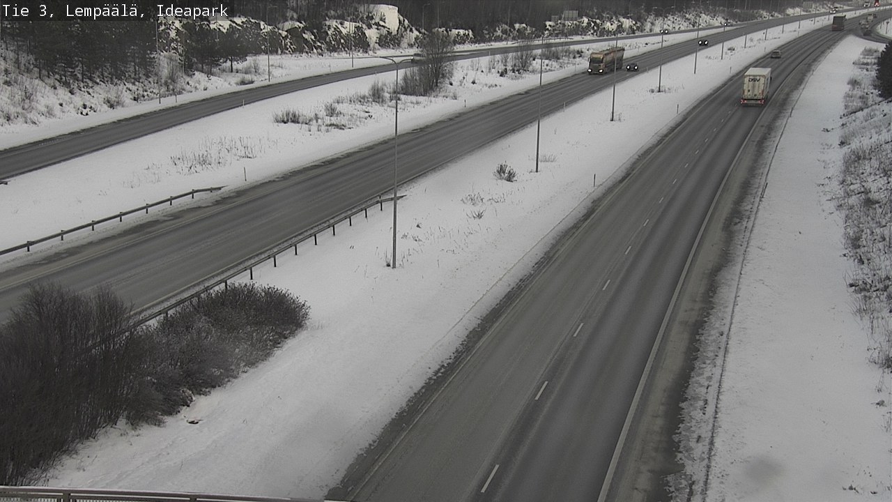 Weather Camera Image Road 3 Lempäälä, Ideapark, Lempäälä, Pirkanmaa