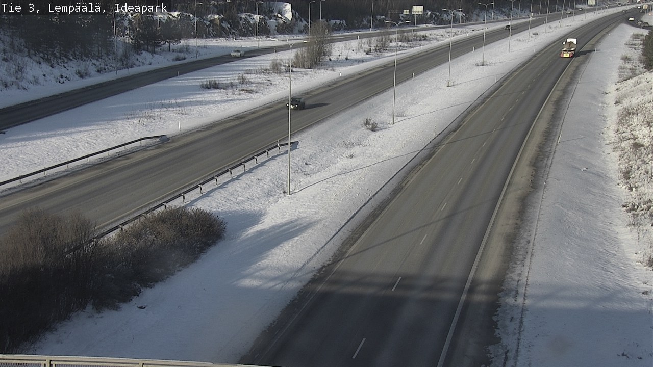 Weather Camera Image Road 3 Lempäälä, Ideapark, Lempäälä, Pirkanmaa