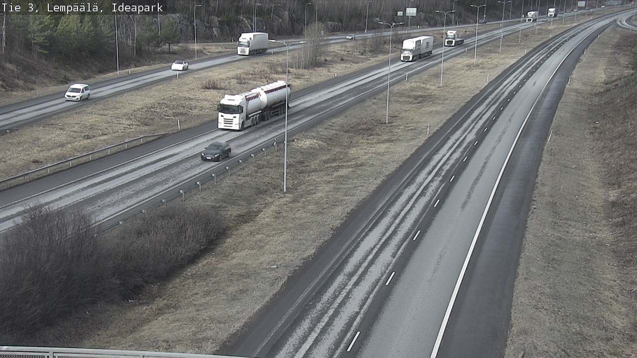 Weather Camera Image Road 3 Lempäälä, Ideapark, Lempäälä, Pirkanmaa