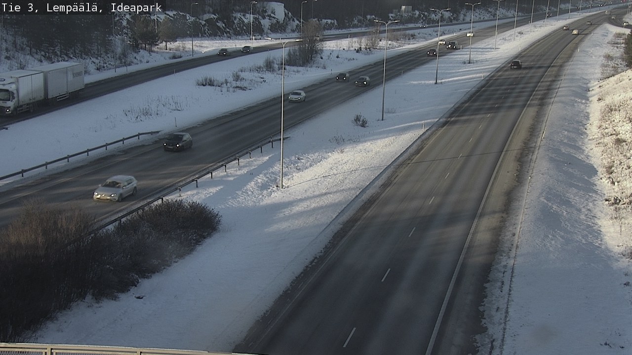 Weather Camera Image Road 3 Lempäälä, Ideapark, Lempäälä, Pirkanmaa