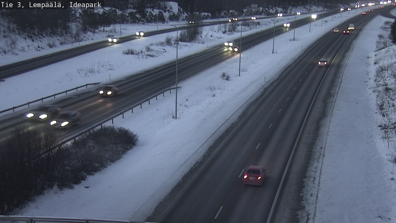 Weather Camera Image Road 3 Lempäälä, Ideapark, Lempäälä, Pirkanmaa