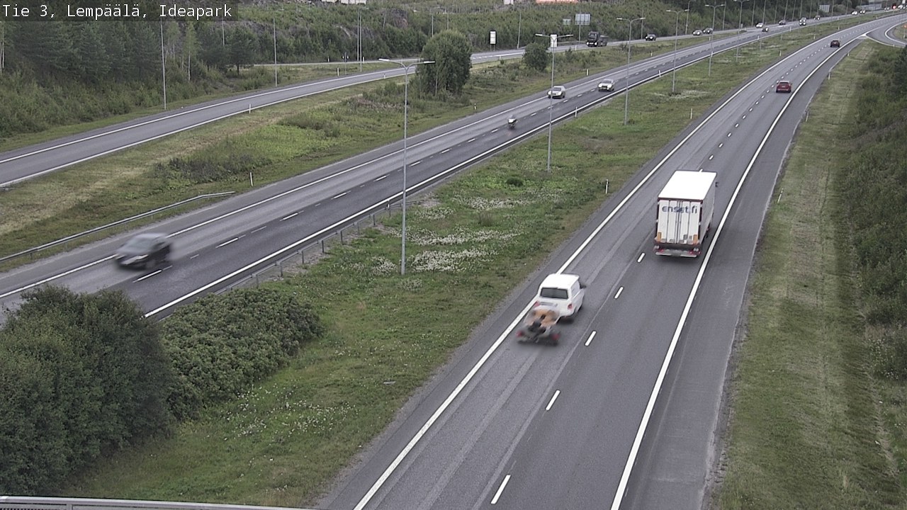 Weather Camera Image Road 3 Lempäälä, Ideapark, Lempäälä, Pirkanmaa