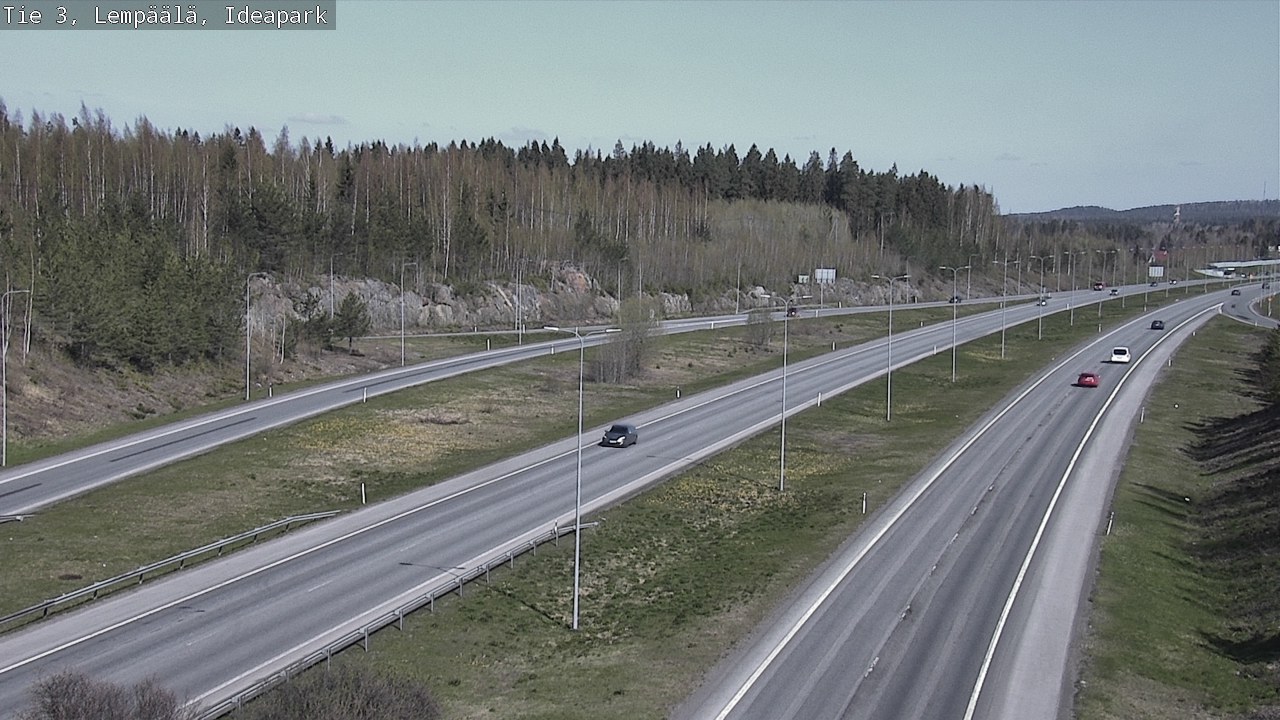 Weather Camera Image Road 3 Lempäälä, Ideapark, Lempäälä, Pirkanmaa