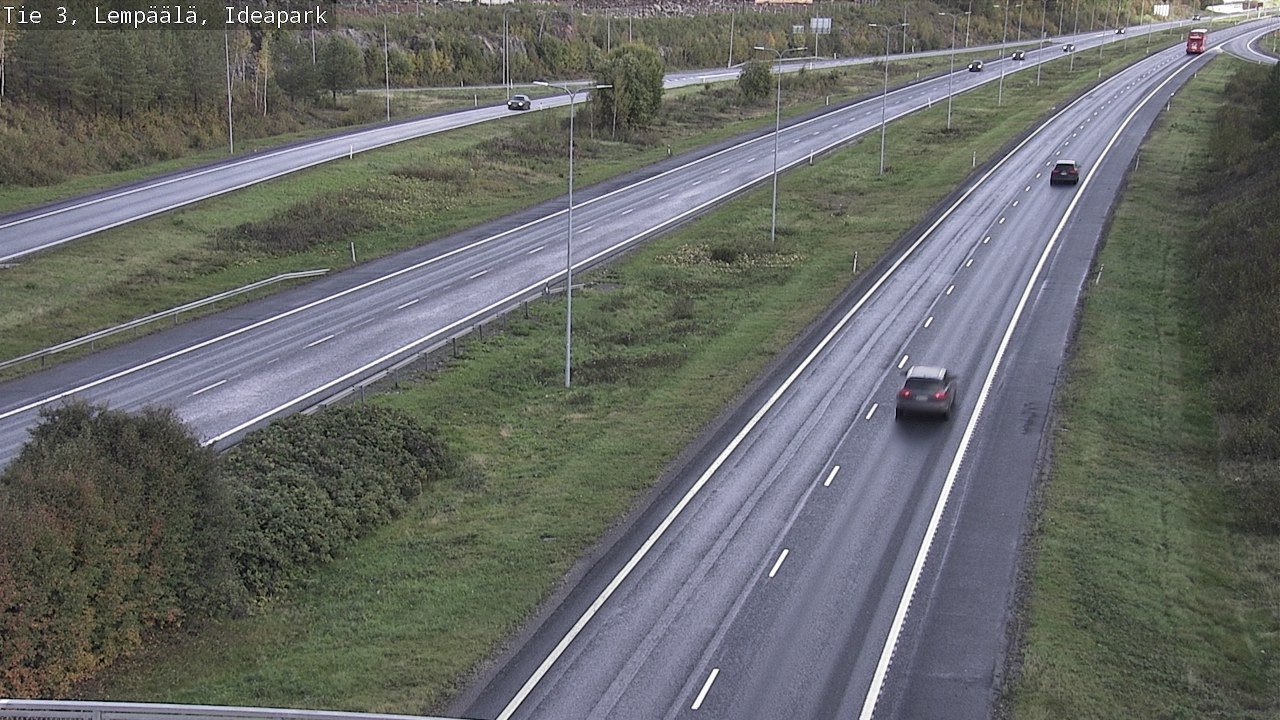 Weather Camera Image Road 3 Lempäälä, Ideapark, Lempäälä, Pirkanmaa