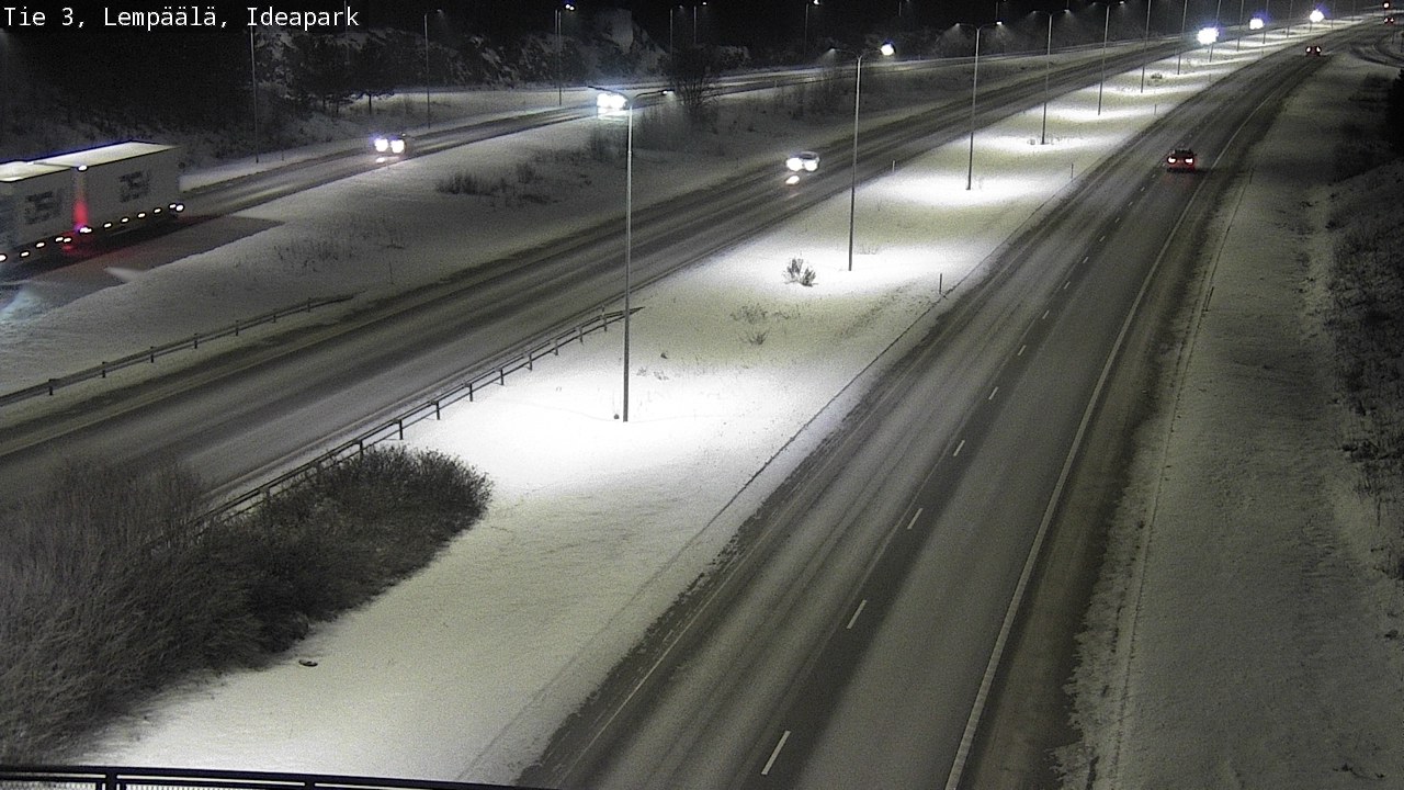 Weather Camera Image Road 3 Lempäälä, Ideapark, Lempäälä, Pirkanmaa