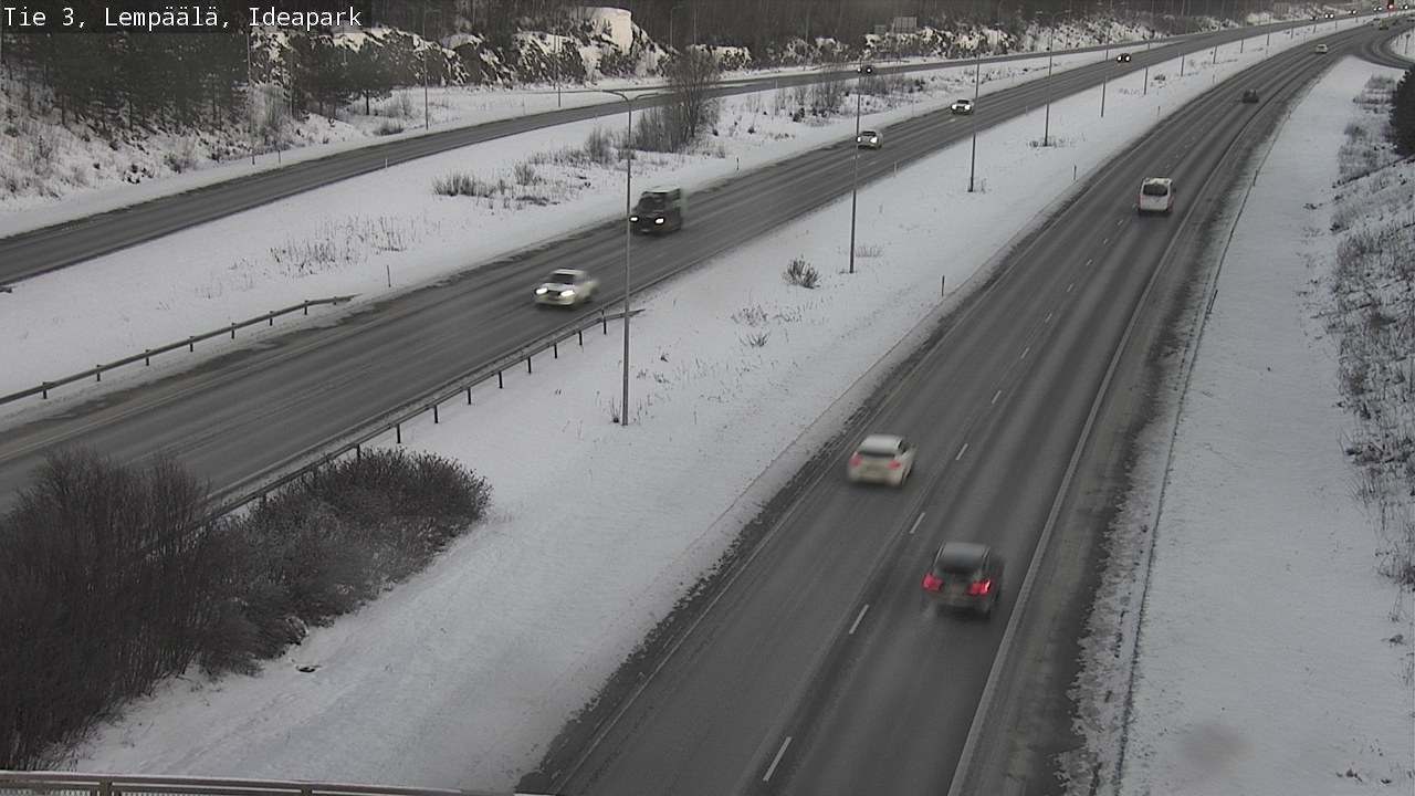 Weather Camera Image Road 3 Lempäälä, Ideapark, Lempäälä, Pirkanmaa