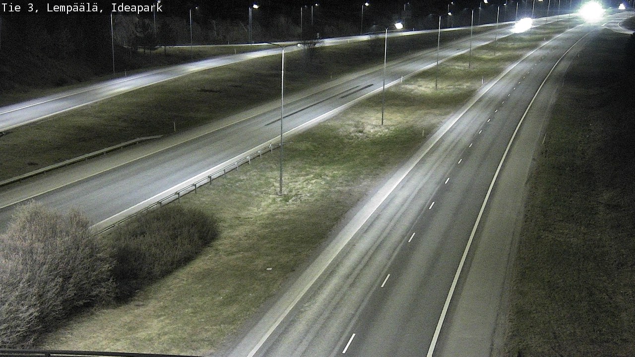 Weather Camera Image Road 3 Lempäälä, Ideapark, Lempäälä, Pirkanmaa