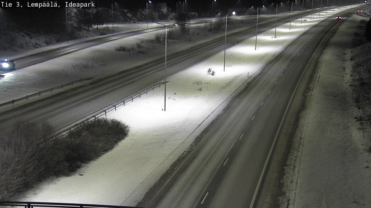 Weather Camera Image Road 3 Lempäälä, Ideapark, Lempäälä, Pirkanmaa
