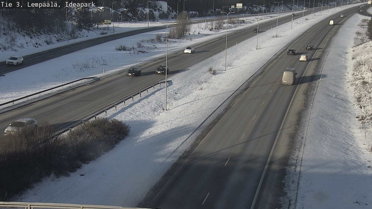 Weather Camera Image Road 3 Lempäälä, Ideapark, Lempäälä, Pirkanmaa