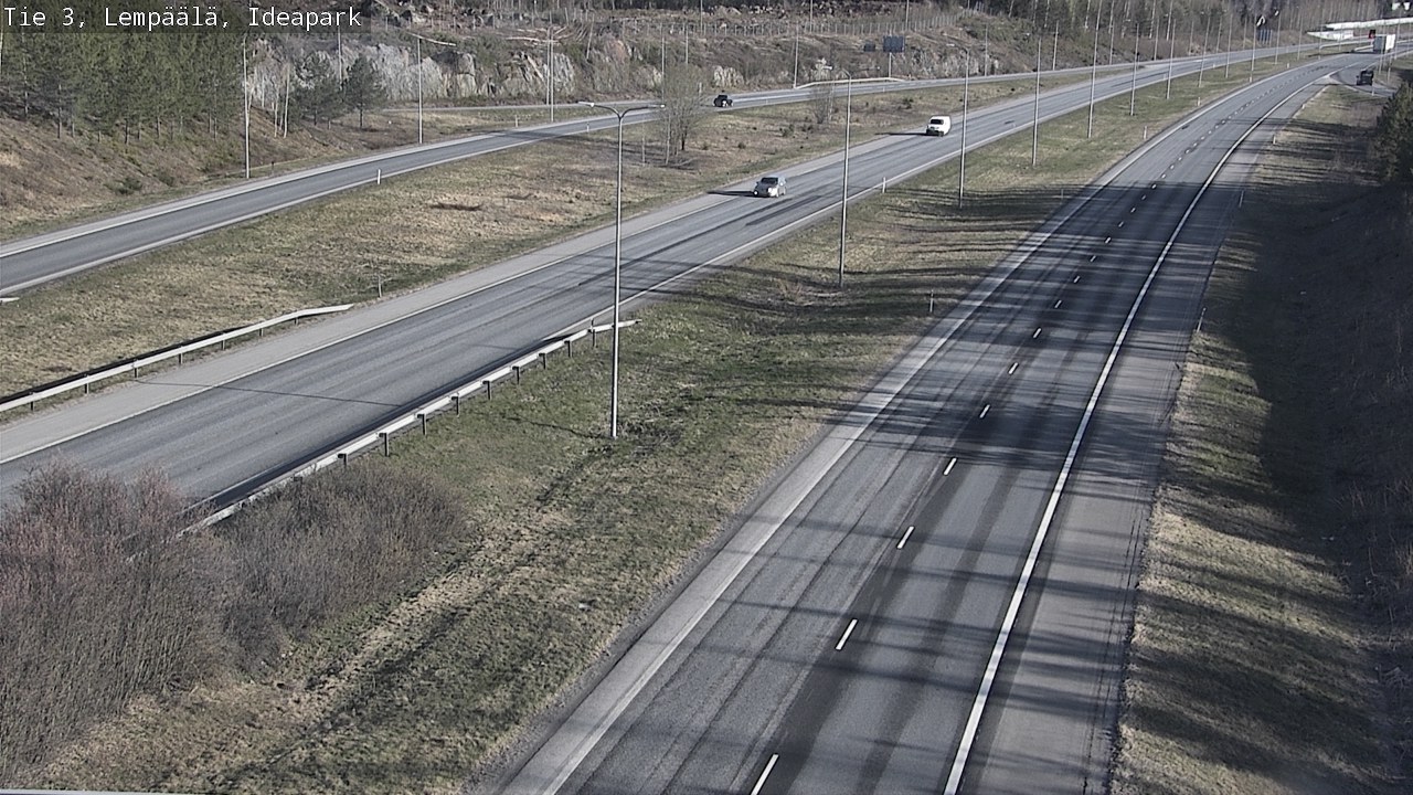 Weather Camera Image Road 3 Lempäälä, Ideapark, Lempäälä, Pirkanmaa