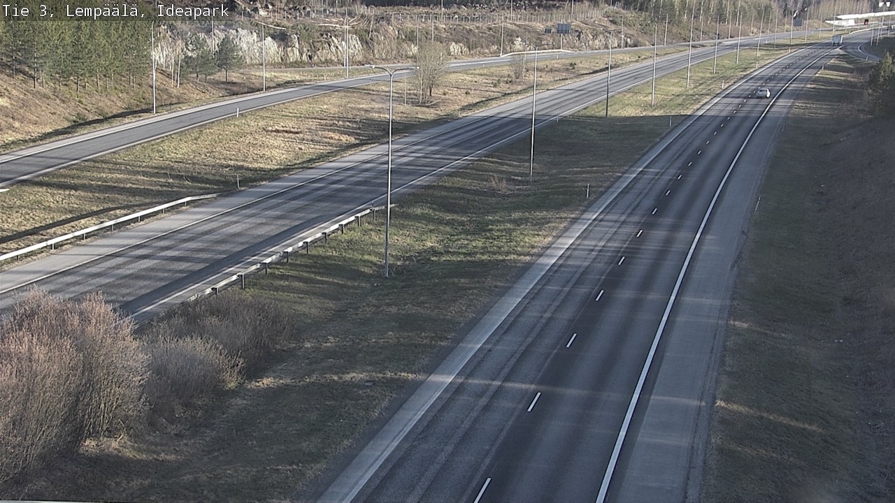 Weather Camera Image Road 3 Lempäälä, Ideapark, Lempäälä, Pirkanmaa