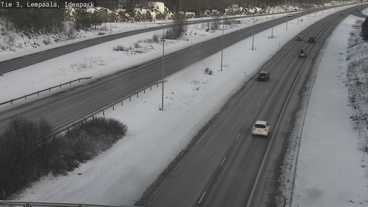 Weather Camera Image Road 3 Lempäälä, Ideapark, Lempäälä, Pirkanmaa