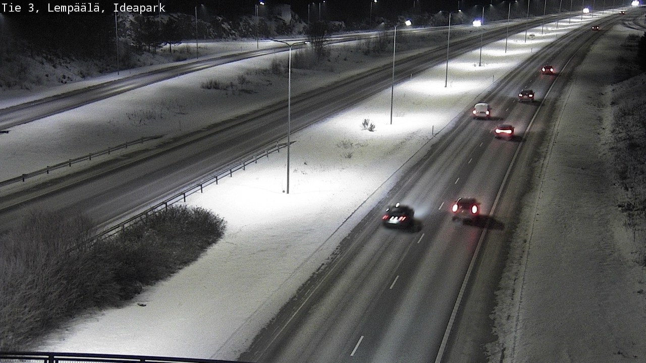Weather Camera Image Road 3 Lempäälä, Ideapark, Lempäälä, Pirkanmaa