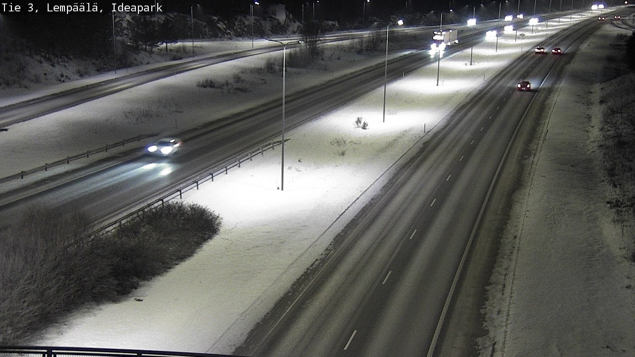Weather Camera Image Road 3 Lempäälä, Ideapark, Lempäälä, Pirkanmaa
