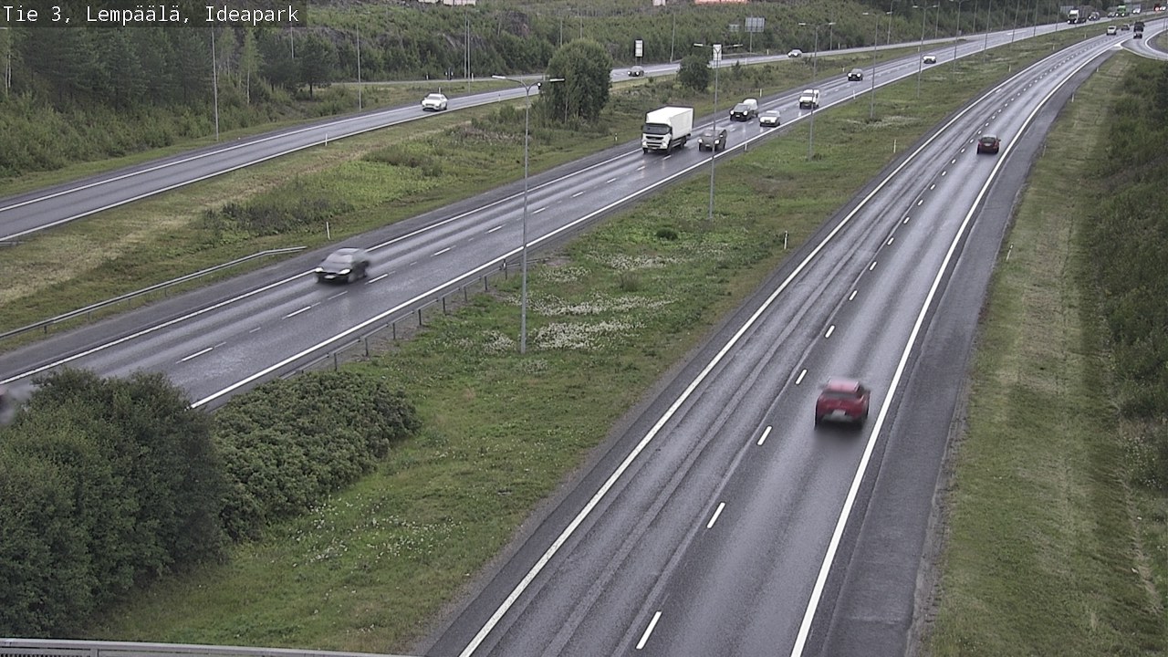 Weather Camera Image Road 3 Lempäälä, Ideapark, Lempäälä, Pirkanmaa