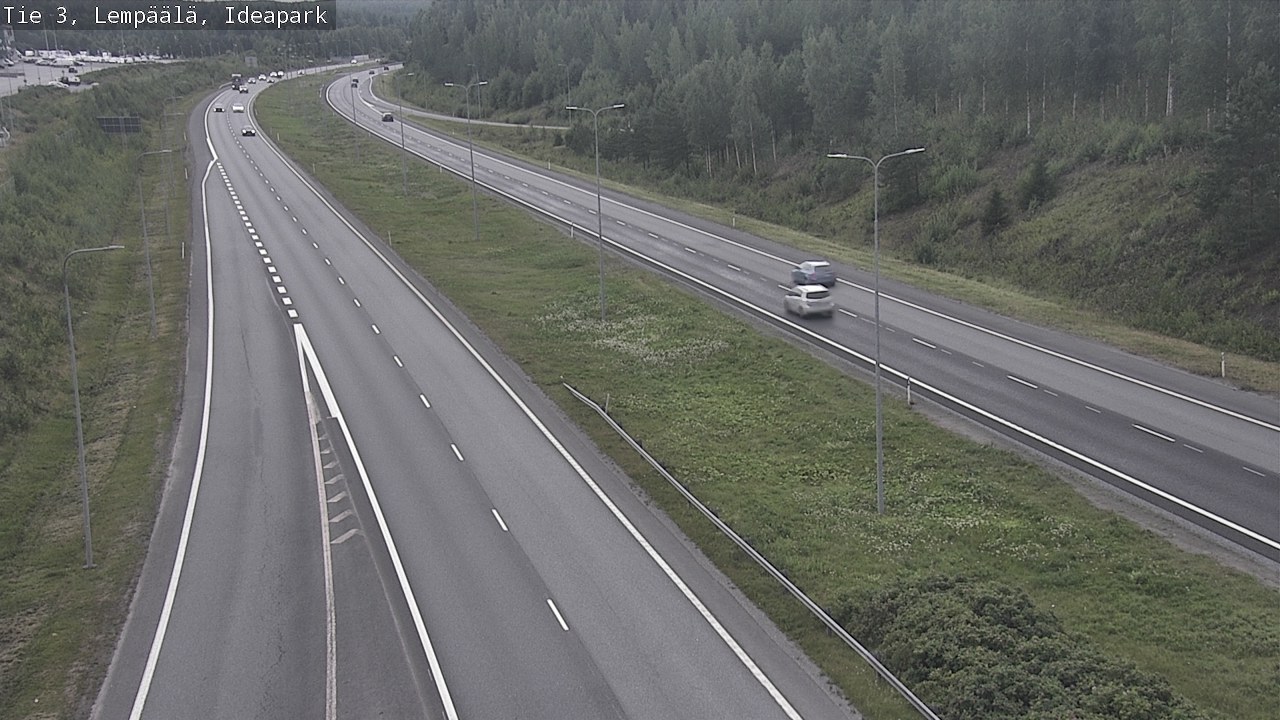 Weather Camera Image Road 3 Lempäälä, Ideapark, Lempäälä, Pirkanmaa