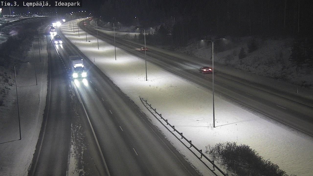 Weather Camera Image Road 3 Lempäälä, Ideapark, Lempäälä, Pirkanmaa