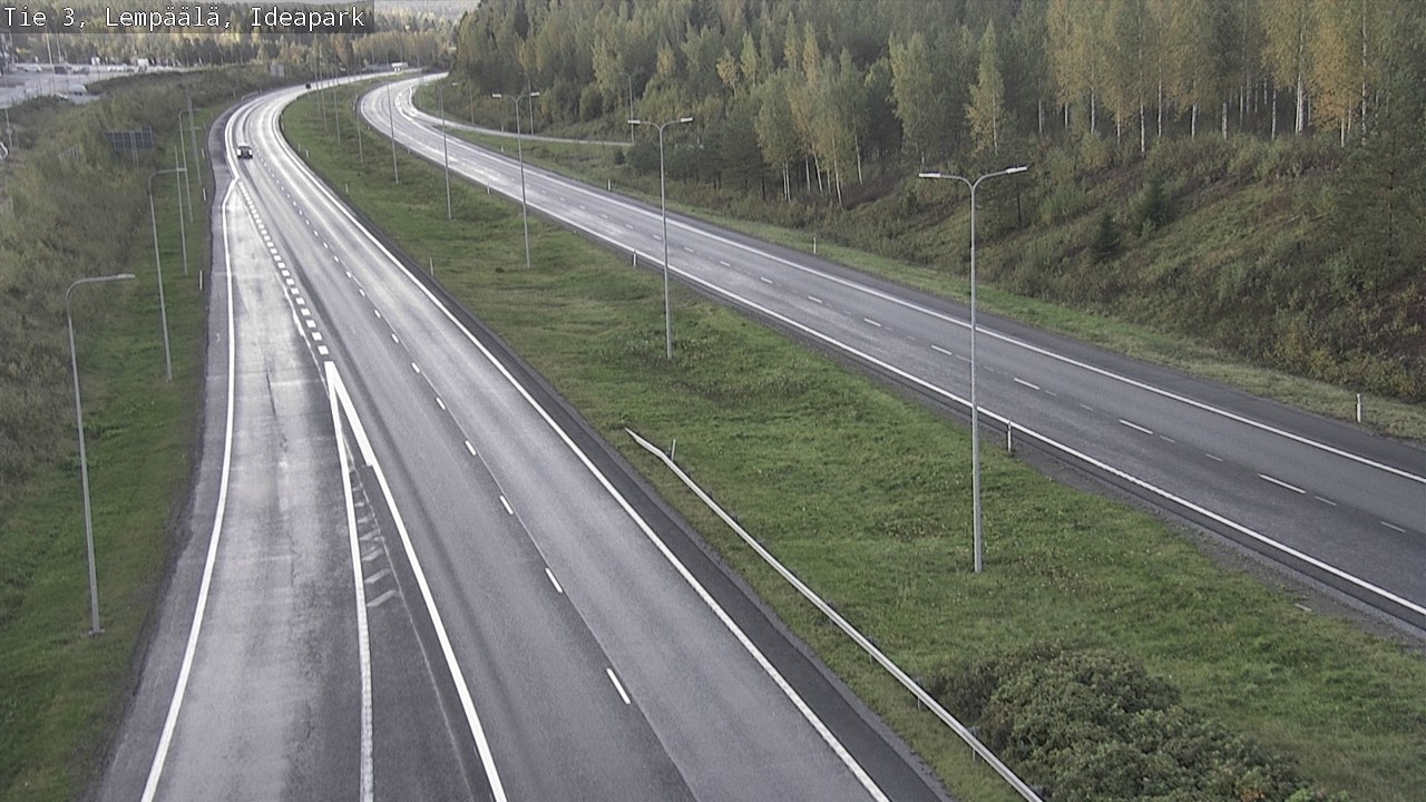 Weather Camera Image Road 3 Lempäälä, Ideapark, Lempäälä, Pirkanmaa