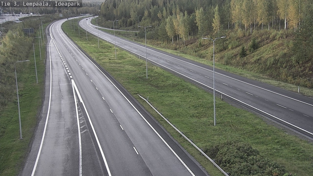 Weather Camera Image Road 3 Lempäälä, Ideapark, Lempäälä, Pirkanmaa