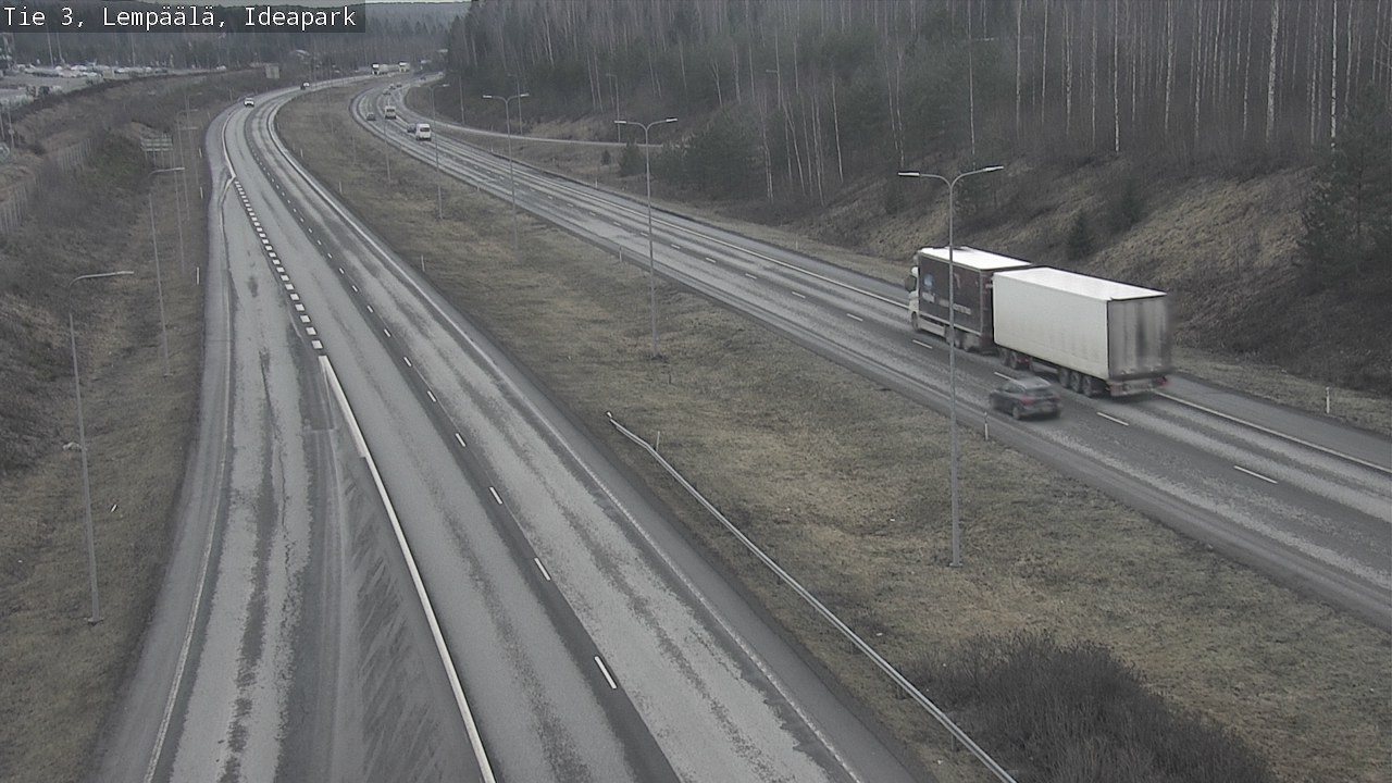 Weather Camera Image Road 3 Lempäälä, Ideapark, Lempäälä, Pirkanmaa
