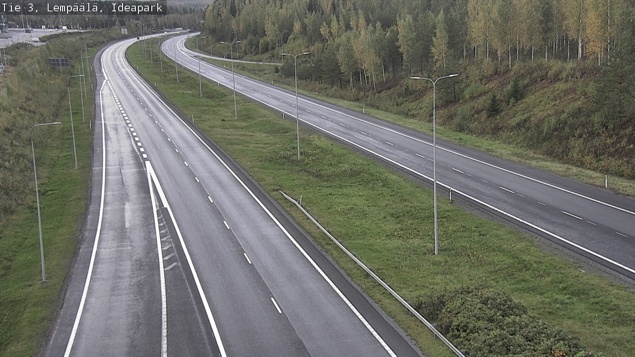 Weather Camera Image Road 3 Lempäälä, Ideapark, Lempäälä, Pirkanmaa
