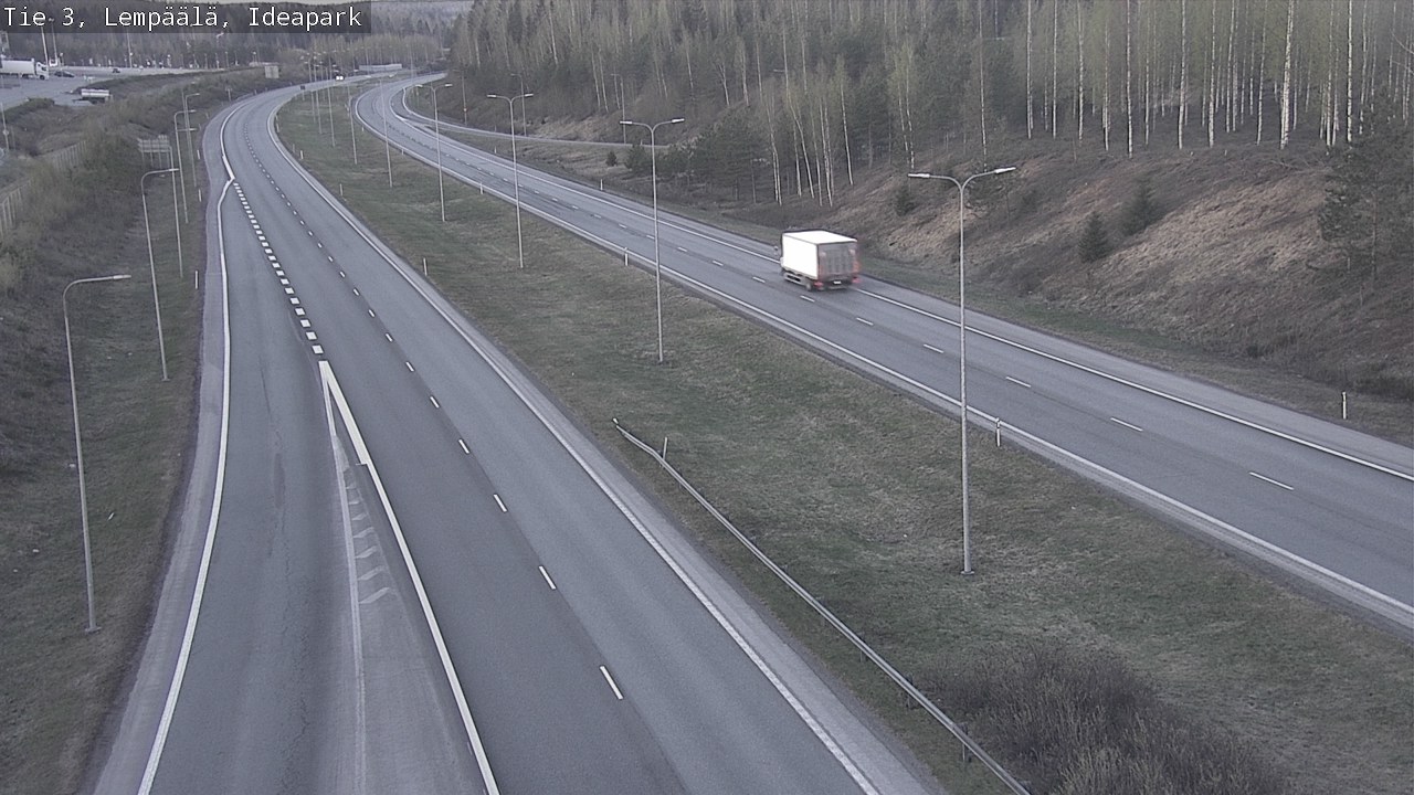 Weather Camera Image Road 3 Lempäälä, Ideapark, Lempäälä, Pirkanmaa