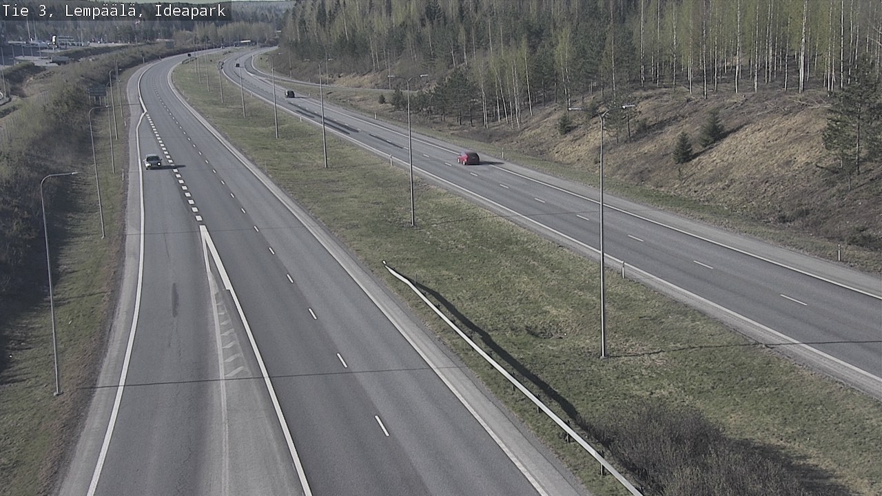 Weather Camera Image Road 3 Lempäälä, Ideapark, Lempäälä, Pirkanmaa