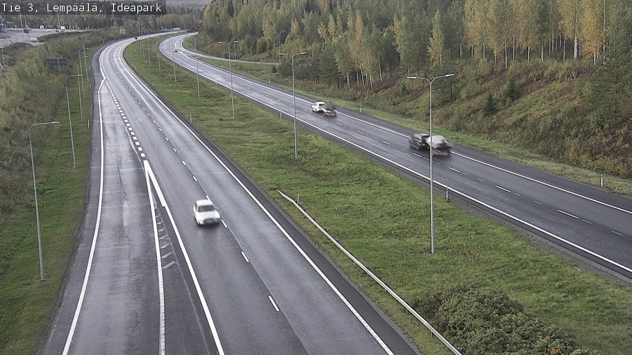 Weather Camera Image Road 3 Lempäälä, Ideapark, Lempäälä, Pirkanmaa