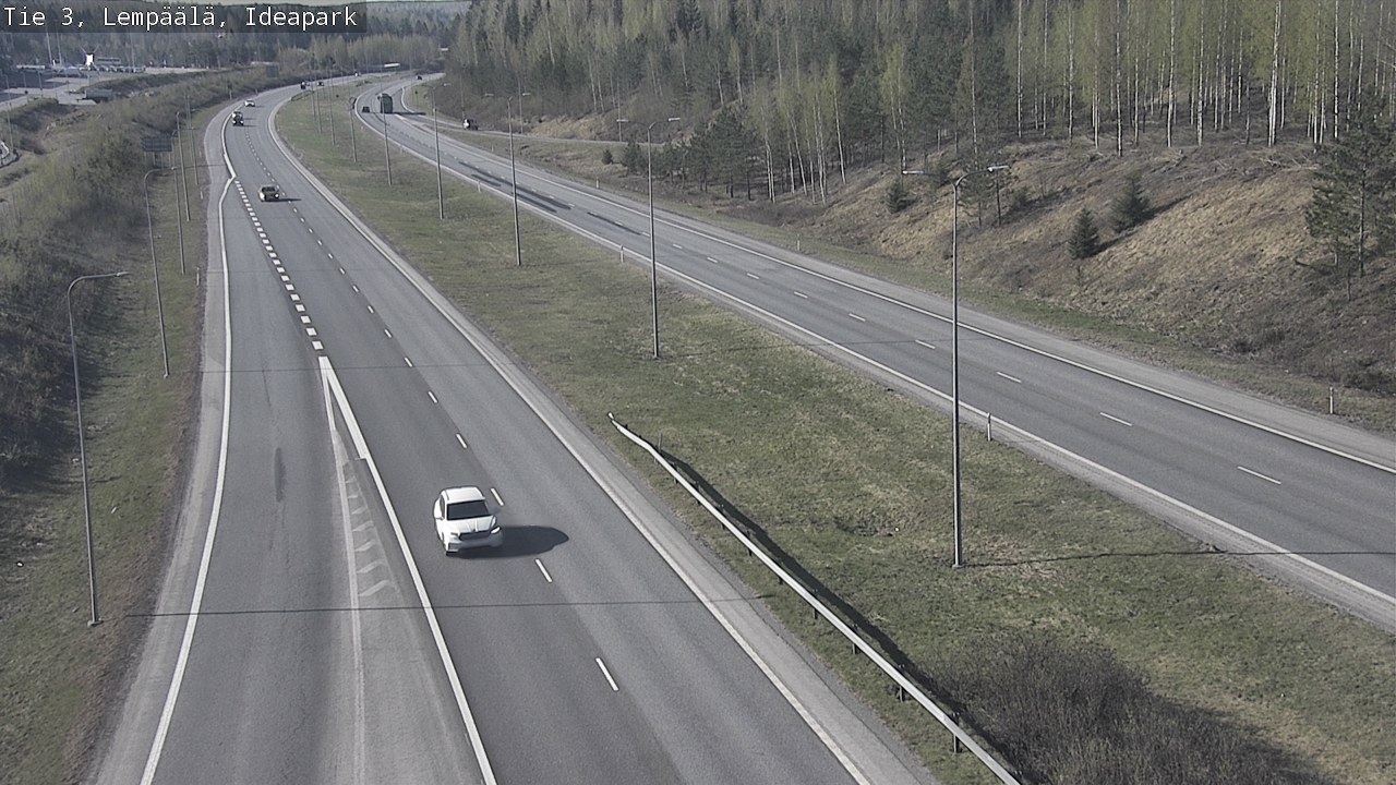 Weather Camera Image Road 3 Lempäälä, Ideapark, Lempäälä, Pirkanmaa