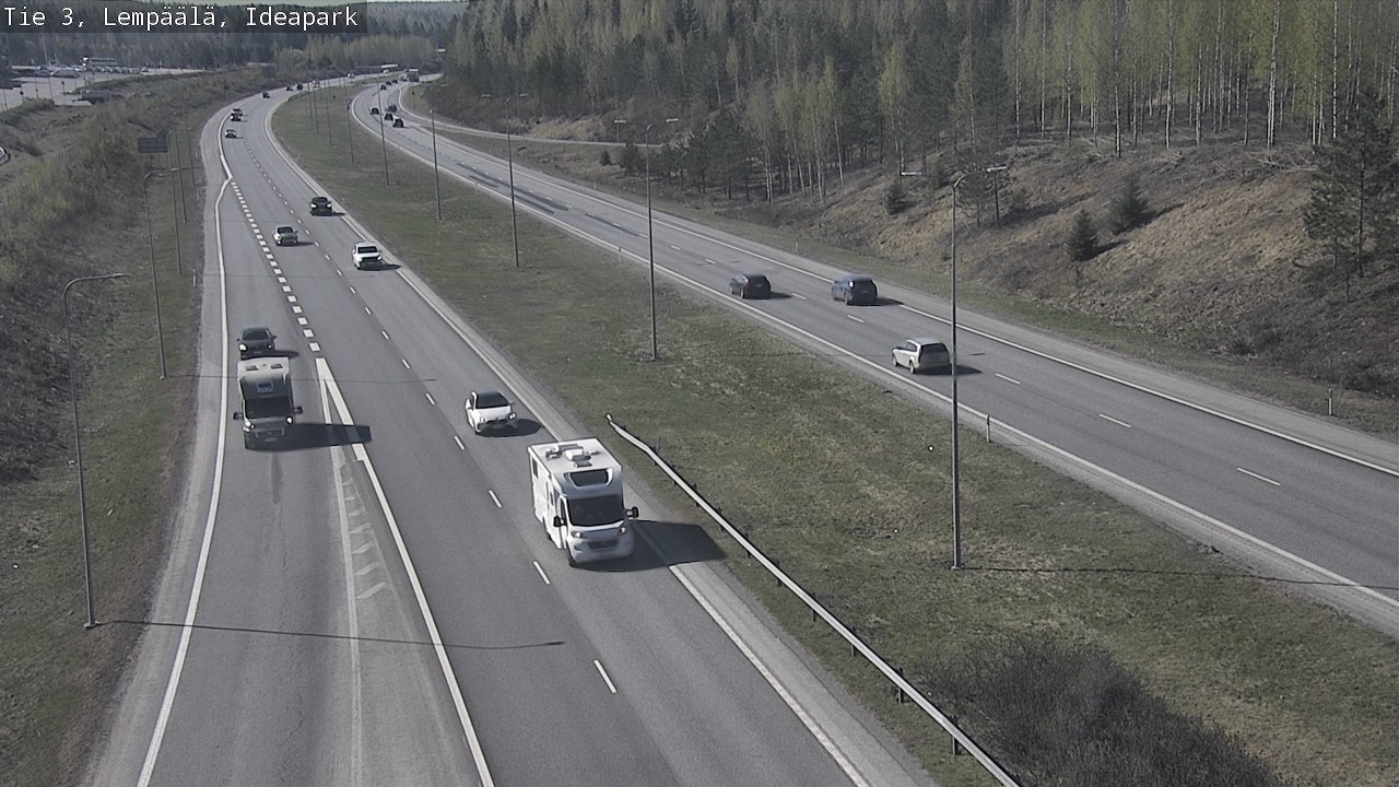 Weather Camera Image Väg 3 Lembois, Ideapark, Lempäälä, Pirkanmaa