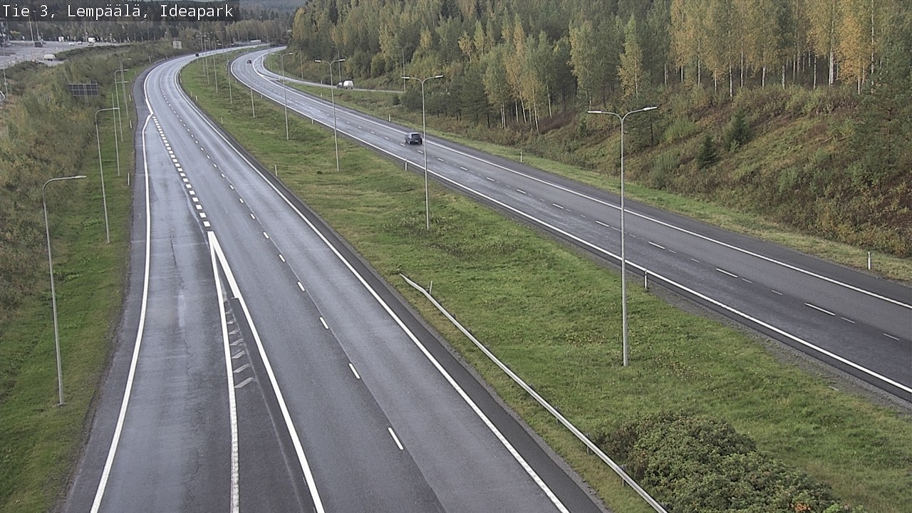Weather Camera Image Road 3 Lempäälä, Ideapark, Lempäälä, Pirkanmaa