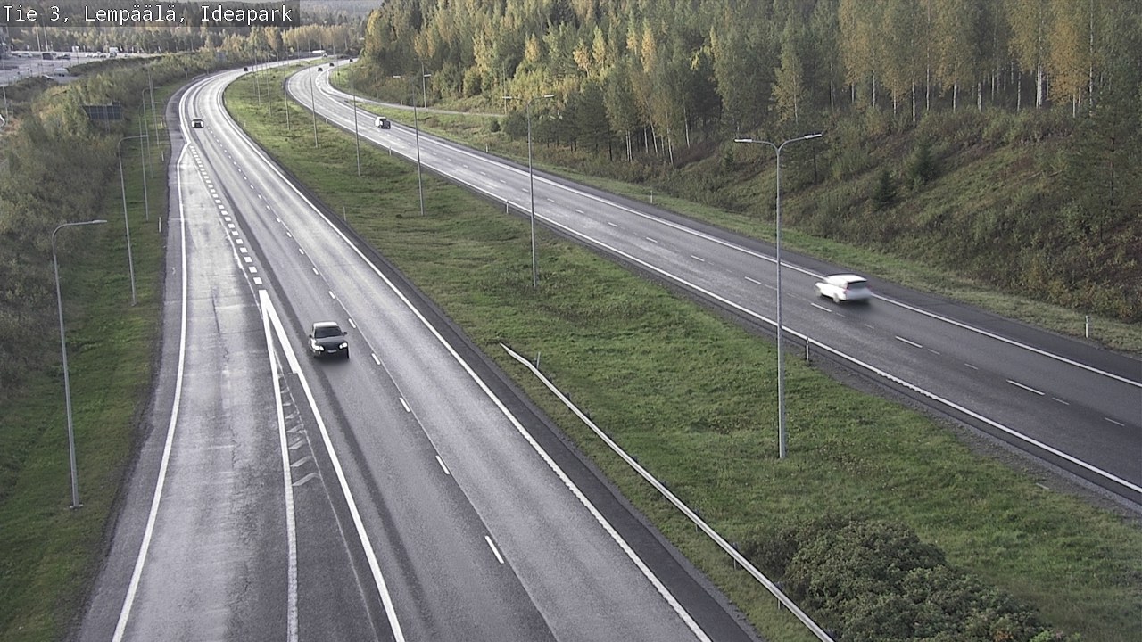 Weather Camera Image Road 3 Lempäälä, Ideapark, Lempäälä, Pirkanmaa
