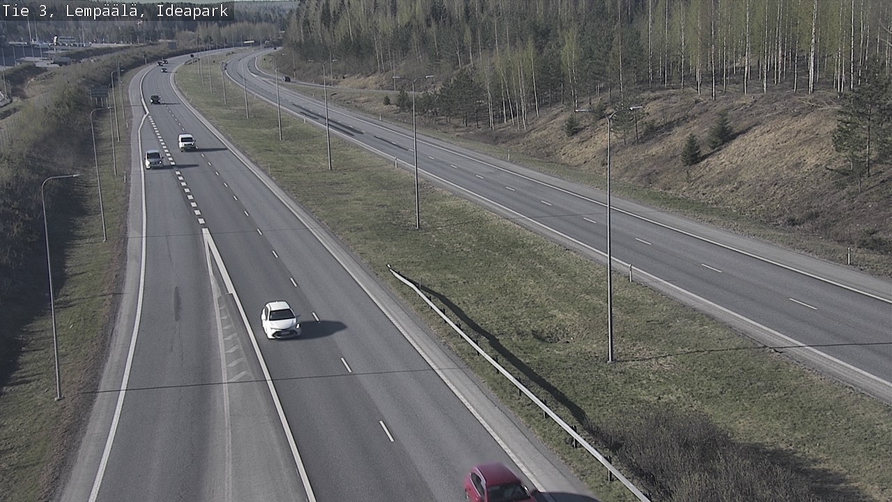 Weather Camera Image Road 3 Lempäälä, Ideapark, Lempäälä, Pirkanmaa