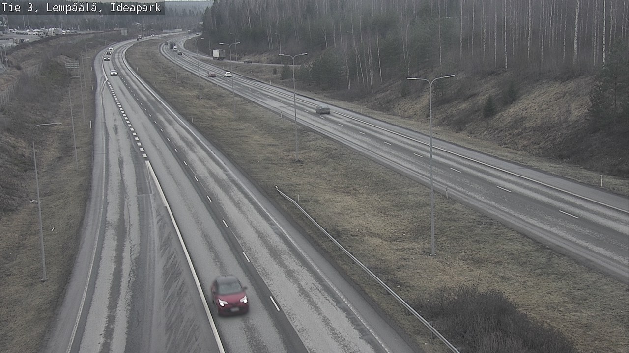 Weather Camera Image Road 3 Lempäälä, Ideapark, Lempäälä, Pirkanmaa