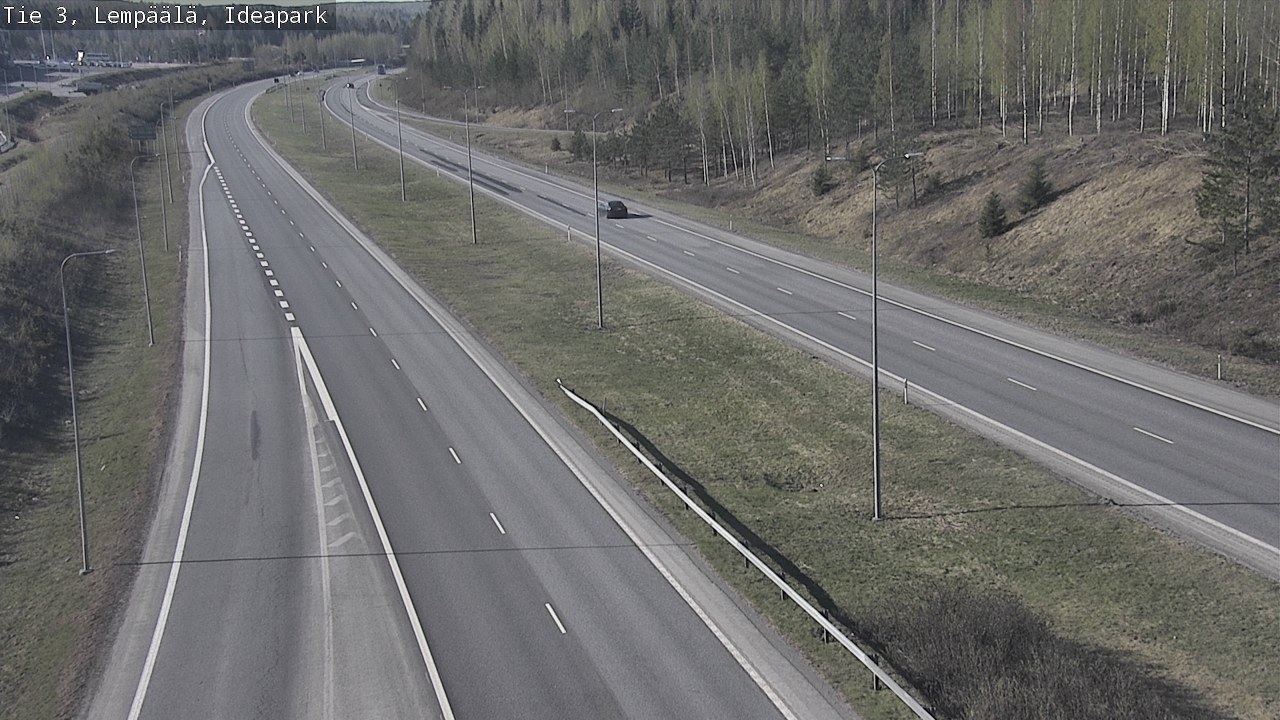 Weather Camera Image Road 3 Lempäälä, Ideapark, Lempäälä, Pirkanmaa