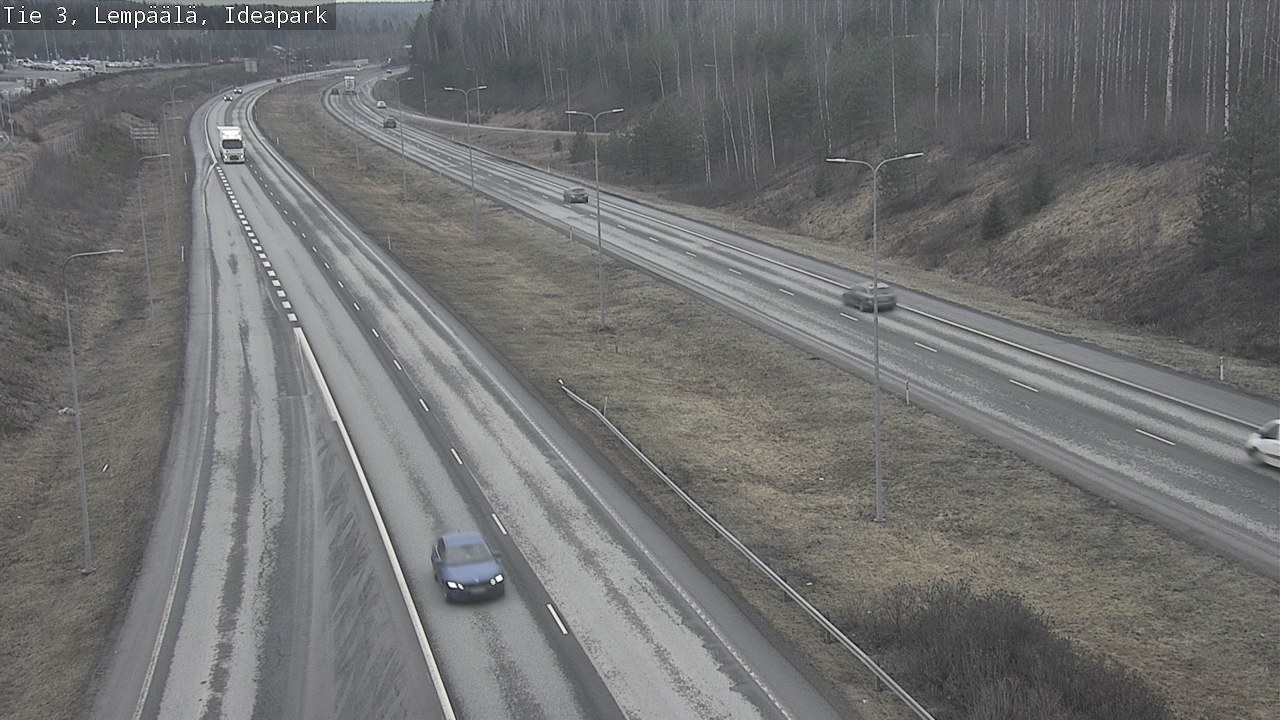 Weather Camera Image Road 3 Lempäälä, Ideapark, Lempäälä, Pirkanmaa