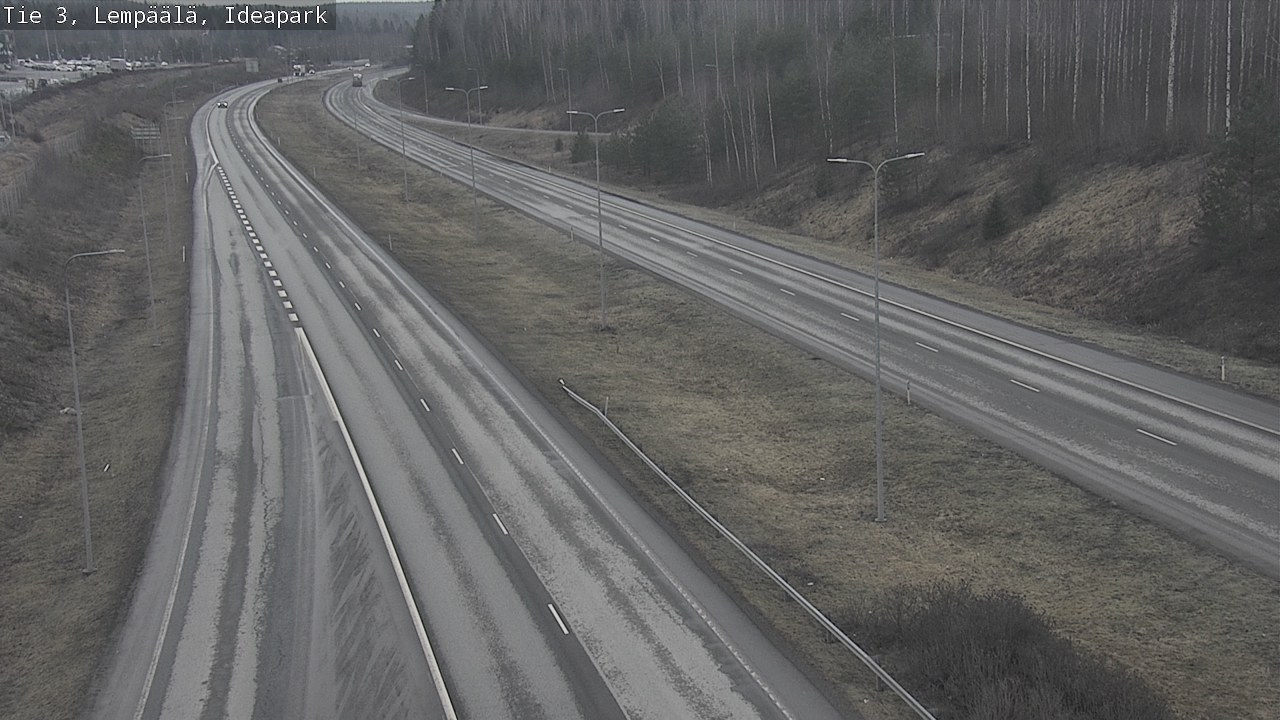 Weather Camera Image Road 3 Lempäälä, Ideapark, Lempäälä, Pirkanmaa