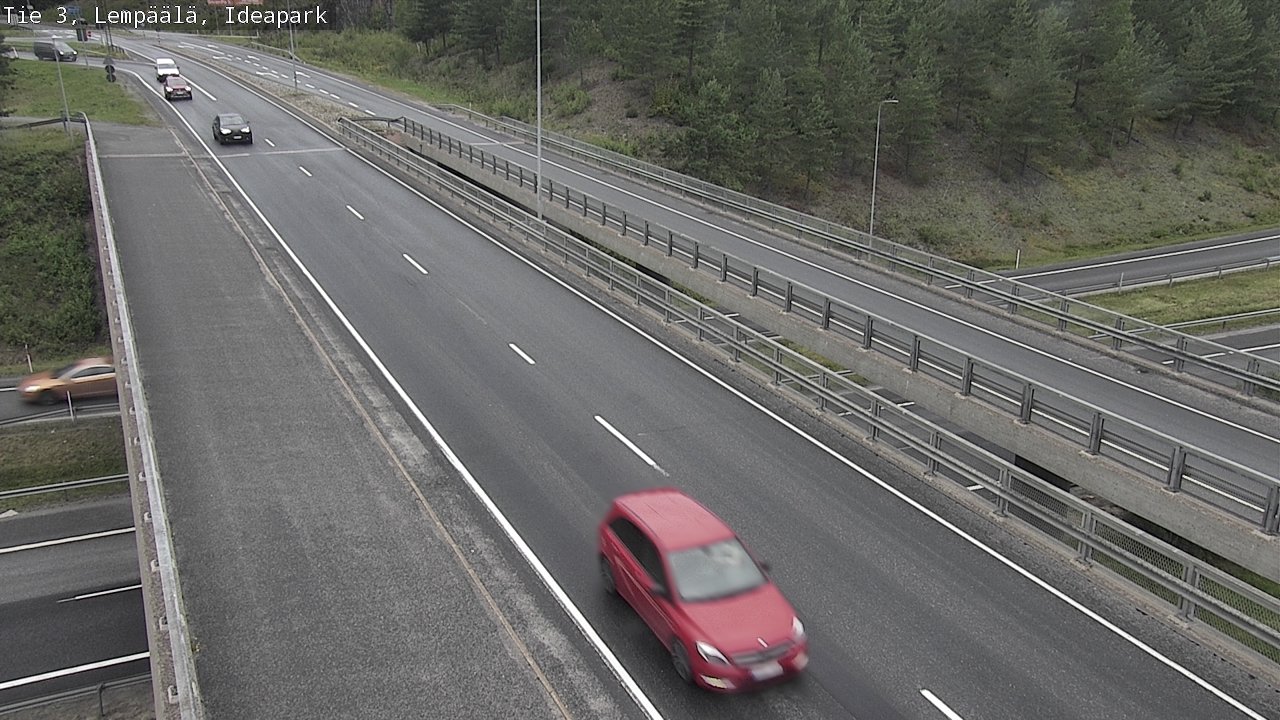 Weather Camera Image Road 3 Lempäälä, Ideapark, Lempäälä, Pirkanmaa
