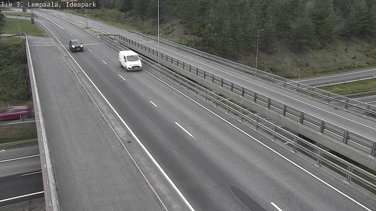Weather Camera Image Road 3 Lempäälä, Ideapark, Lempäälä, Pirkanmaa