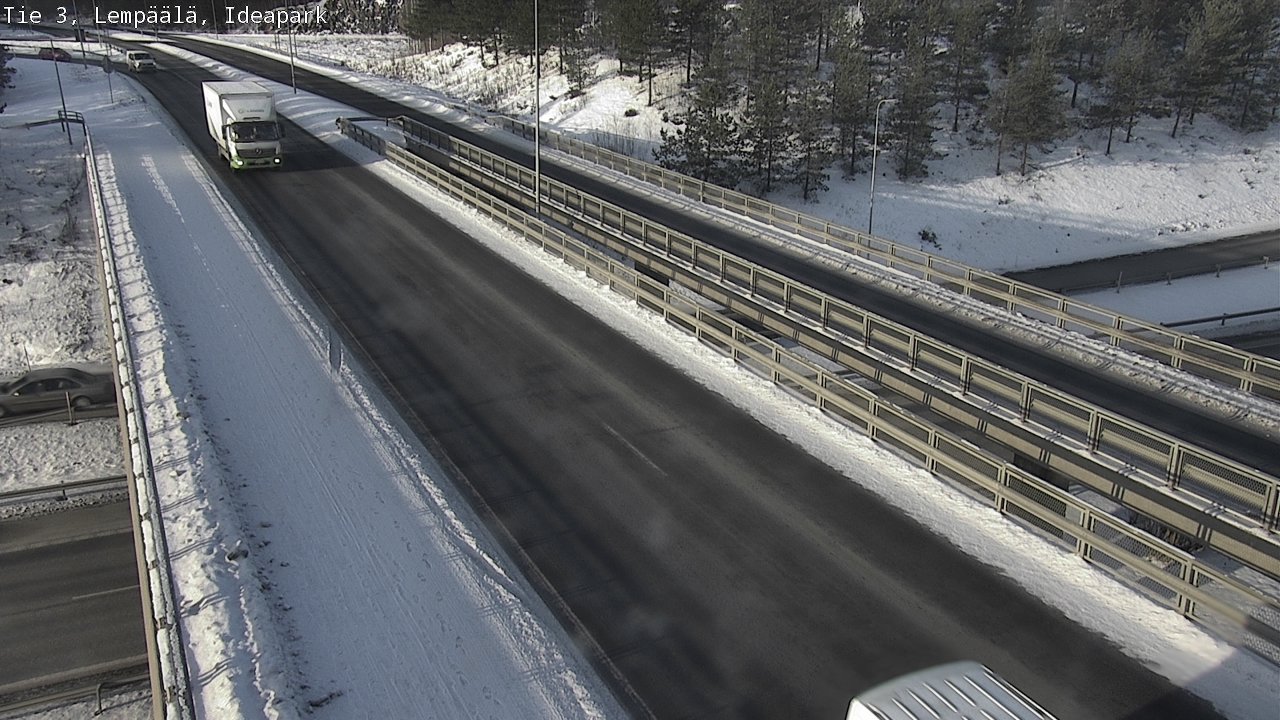 Weather Camera Image Road 3 Lempäälä, Ideapark, Lempäälä, Pirkanmaa