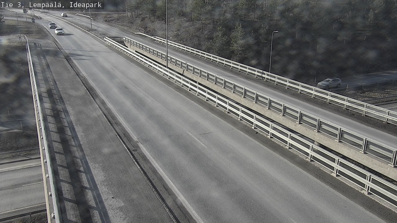 Weather Camera Image Road 3 Lempäälä, Ideapark, Lempäälä, Pirkanmaa