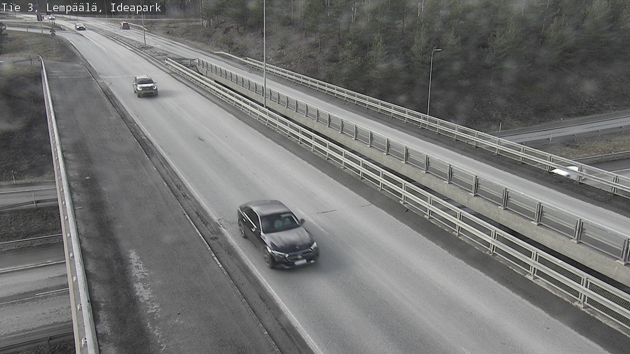 Weather Camera Image Road 3 Lempäälä, Ideapark, Lempäälä, Pirkanmaa