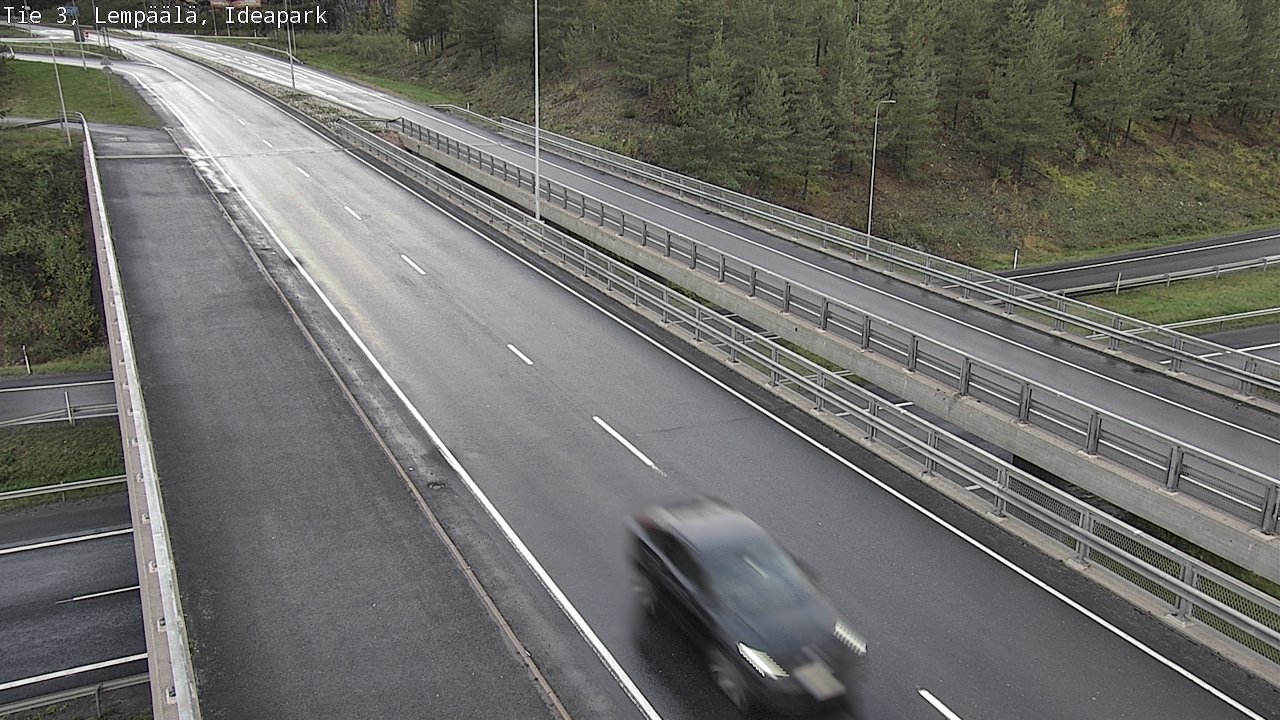 Weather Camera Image Road 3 Lempäälä, Ideapark, Lempäälä, Pirkanmaa