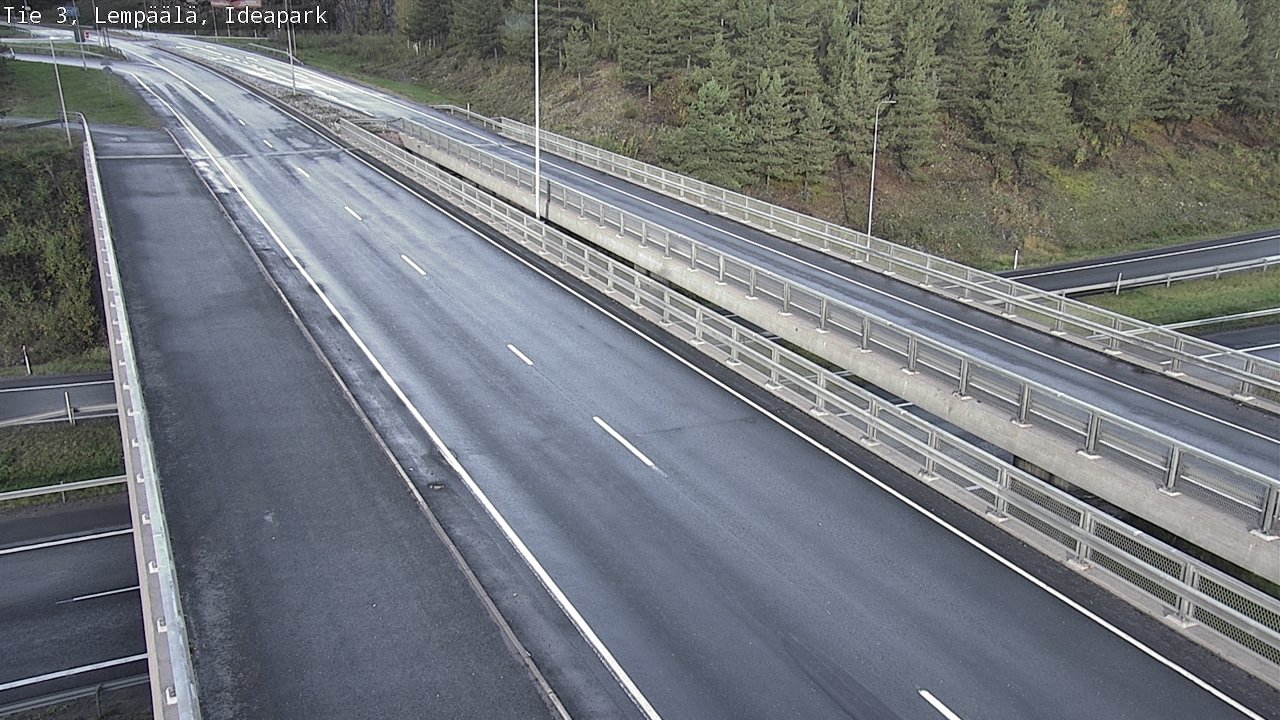 Weather Camera Image Road 3 Lempäälä, Ideapark, Lempäälä, Pirkanmaa